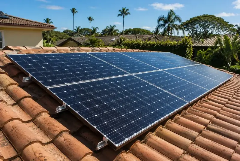 Installation de panneaux solaires à Bassan